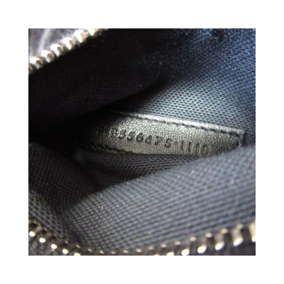 Pre Loved Saint Laurent American Flag Canvas Wallet Unisex Black - Picture 7 of 8